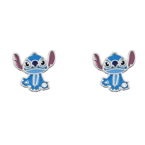 Roztomilé peckové náušnice pro dívky Lilo & Stitch EF01071SRWL.PA