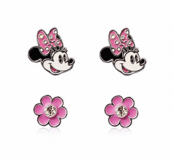 Set náušnic pro dívky Minnie Mouse SF00663SRWL.CS (2 páry náušnic)