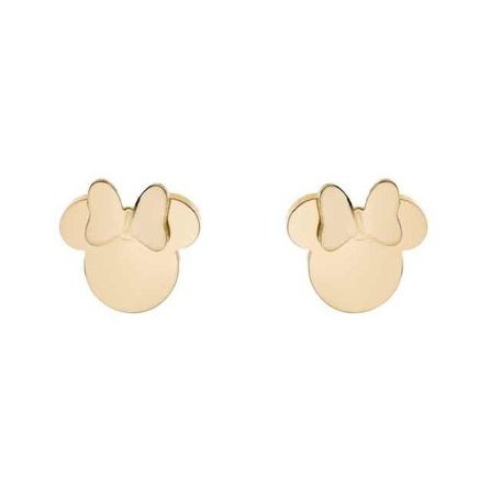 Bellissimi orecchini a lobo placcati oro Minnie Mouse E600180YL-B.CS