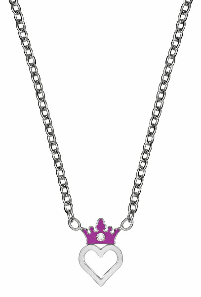 Slušivý ocelový náhrdelník Princess N600626RWL-157.CS