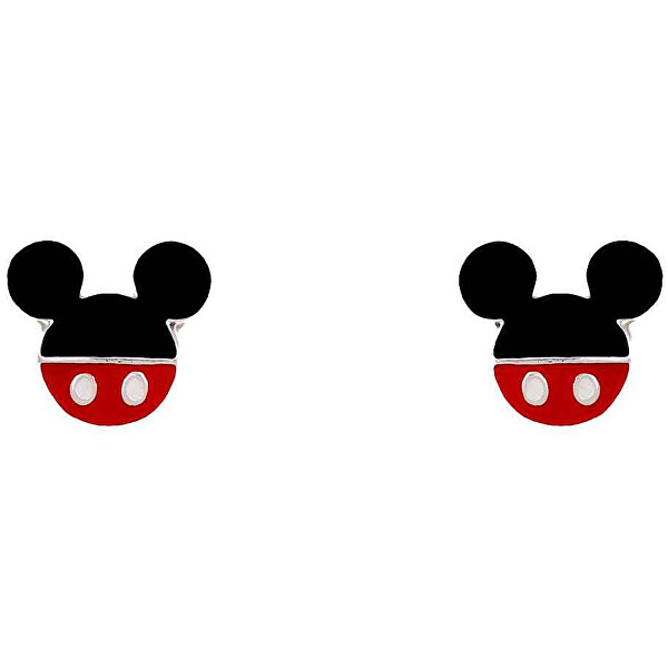 Ezüst bedugós fülbevaló Mickey Mouse ES00085SL.CS