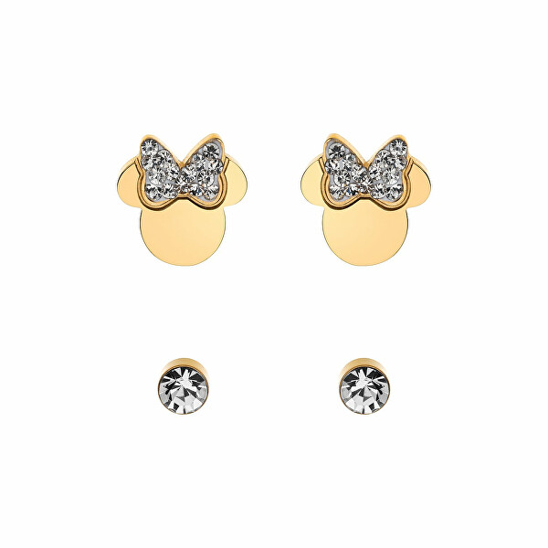 Set di orecchini scintillanti da ragazza Minnie Mouse S600149YRWL-B.CS