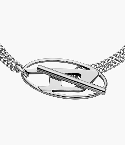 Fashion dvojitý ocelový náramek DX1535040