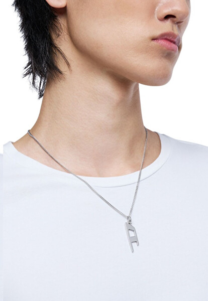 Fashion ocelový náhrdelník D Logo DX1625040