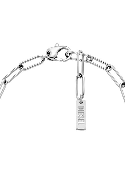 Moderní ocelový náramek s přívěsky DX1604040