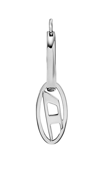 Single kruhová náušnice 2v1 D Logo DX1601040