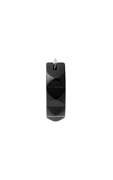 Stílusos fekete single fülbevaló DX1273001 - 1 db