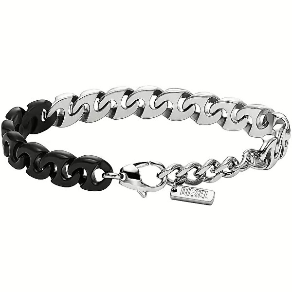 Výrazný bicolor náramek z oceli DX1529931