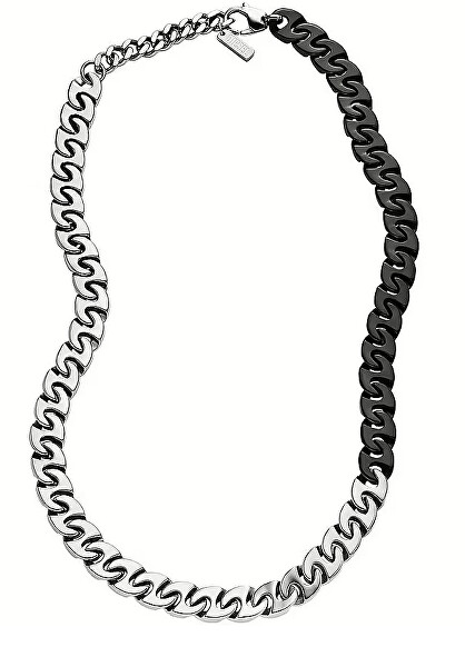 Fashion bicolor náhrdelník z oceli DX1530931