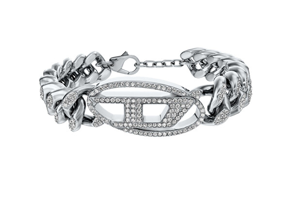 Fashion třpytivý unisex náramek z oceli DX1707040