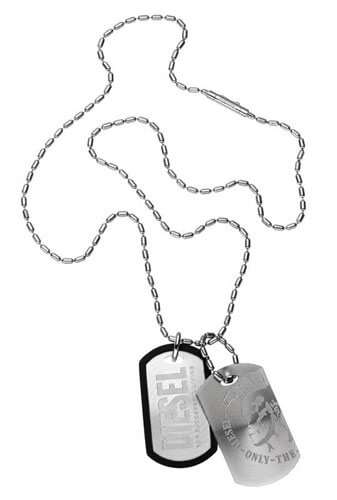 Pánský náhrdelník se známkami DX0011040