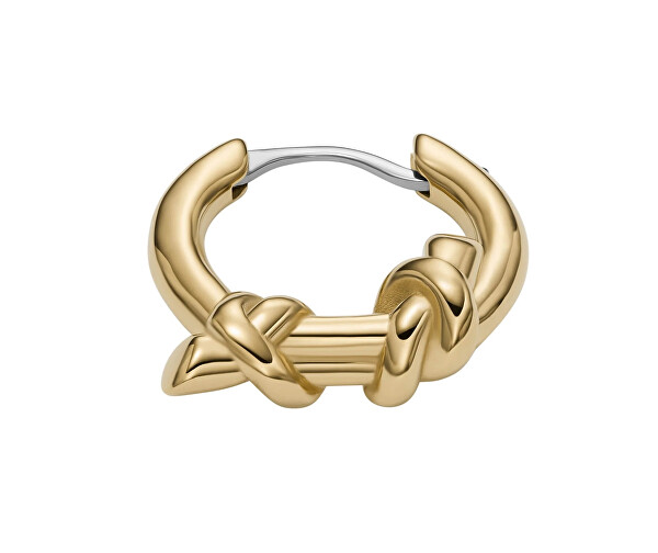 Originální pozlacená single náušnice DX1566710