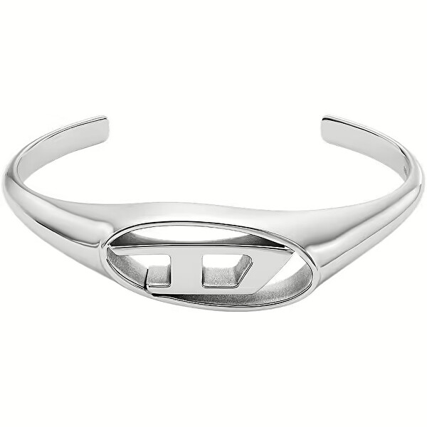 Pevný otevřený náramek z oceli DX1597040