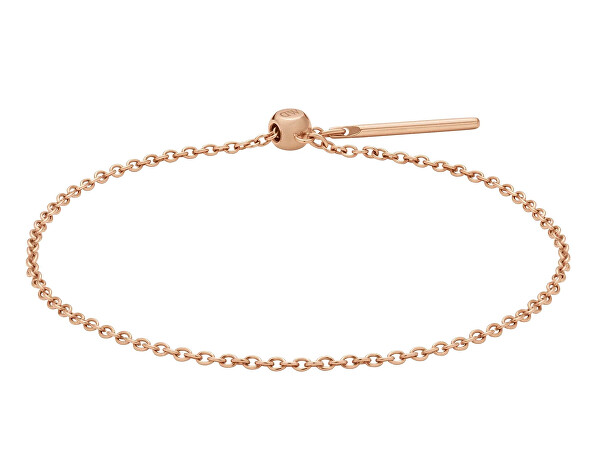 Dámský pozlacený náramek na přívěsky Rolo Charms DW00400392