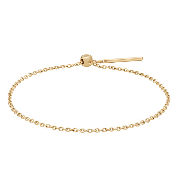 Dámský pozlacený náramek na přívěsky Rolo Charms DW00400393