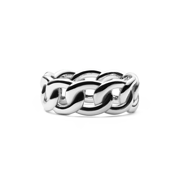 Elegantní ocelový prsten Chunky Chain DW0040084