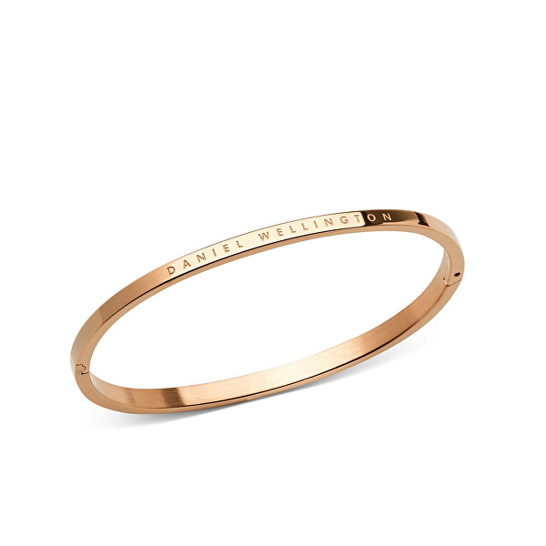 Elegantní pevný bronzový náramek Classic DW004016