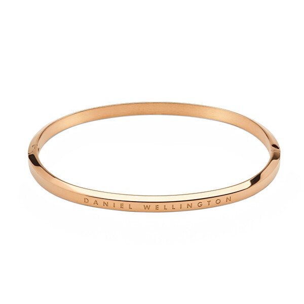 Elegantní pevný bronzový náramek Classic DW004016