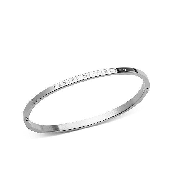 Elegantní pevný náramek z oceli Classic DW004016