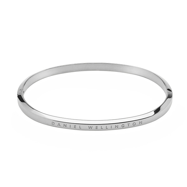 Elegantní pevný náramek z oceli Classic DW004016