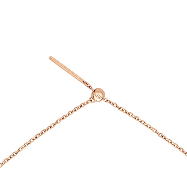 Jemný pozlacený řetízek Rolo Charms DW00400396