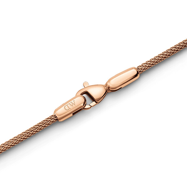 Bracciale in acciaio placcato in oro rosa Melrose Perfect Pair DW0040067