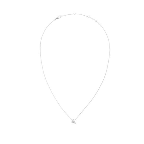 Nadčasový ocelový náhrdelník znamení Lev Crystal Zodiac DW00400947