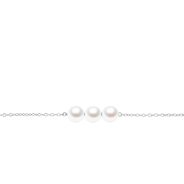 Elegantní náramek se Swarovski perlami Pearl Trio DW00402103