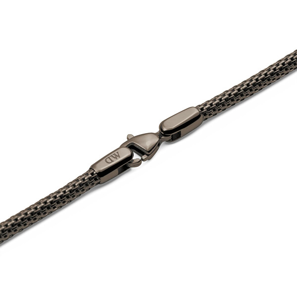 Ocelový unisex náhrdelník Tide Mesh DW00401101