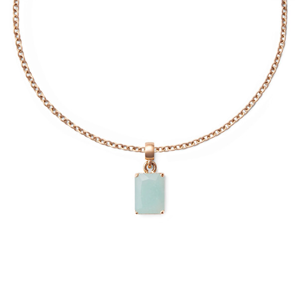 Okouzlující bronzový přívěsek s amazonitem Charms DW00401472