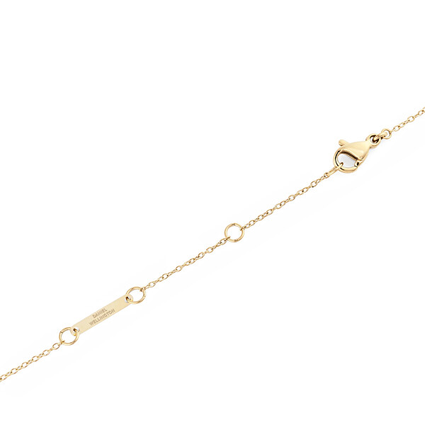 Pozlacený náhrdelník se Swarovski perlami Pearl Trio DW00402110
