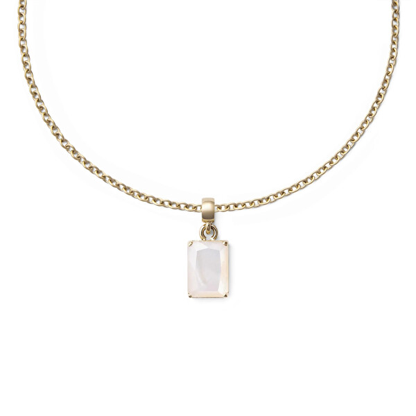 Překrásný pozlacený přívěsek s perletí Mother of Pearl DW00401467