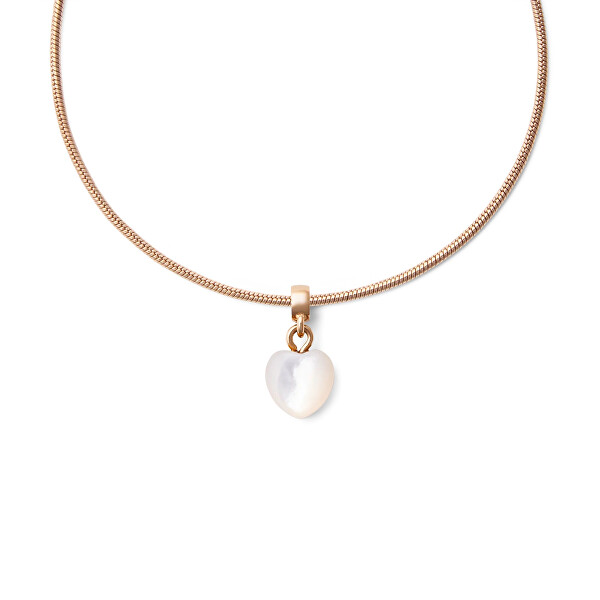 Romantický bronzový přívěsek s perletí Mother of Pearl DW00401478