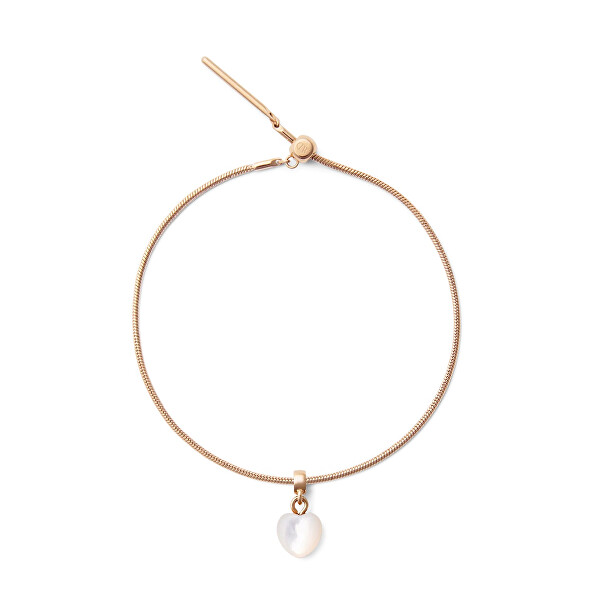 Romantický bronzový přívěsek s perletí Mother of Pearl DW00401478