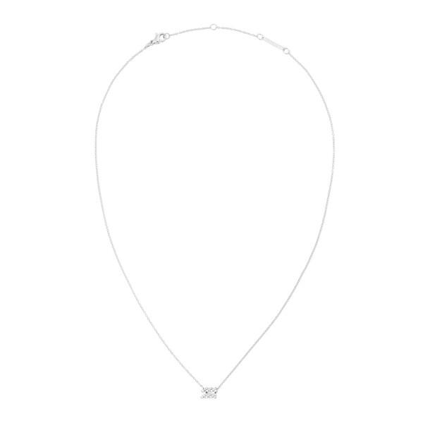 Slušivý ocelový náhrdelník znamení Vodnář Crystal Zodiac DW00400953