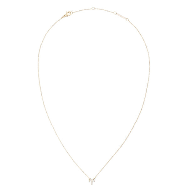 Stylový pozlacený náhrdelník znamení Beran Crystal Zodiac DW00400919