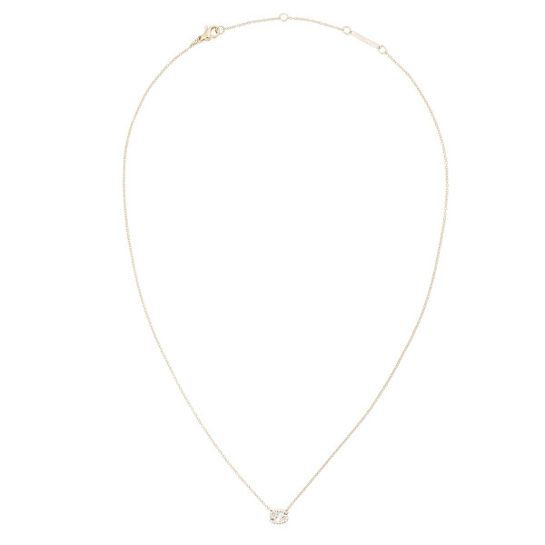 Stylový pozlacený náhrdelník znamení Rak Crystal Zodiac DW00400922