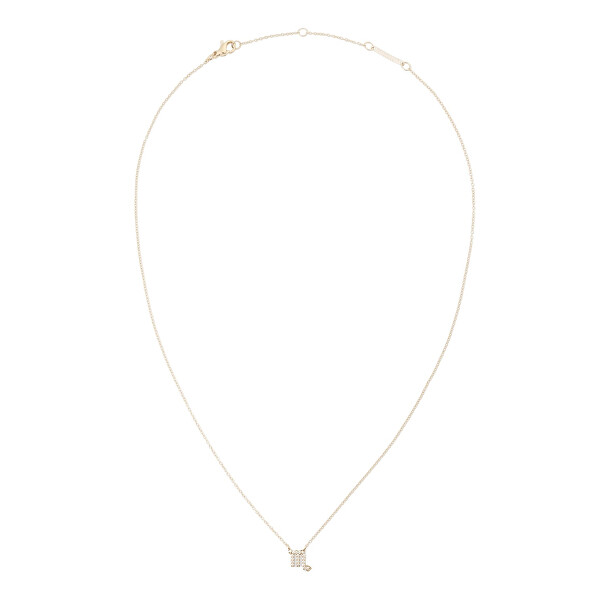 Stylový pozlacený náhrdelník znamení Štír Crystal Zodiac DW00400926
