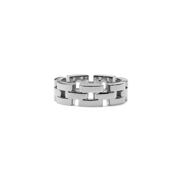 Půvabný ocelový prsten 3-Link DW0040102
