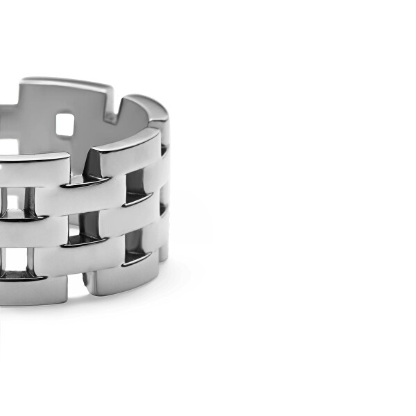 Designový ocelový prsten 5-Link DW0040103