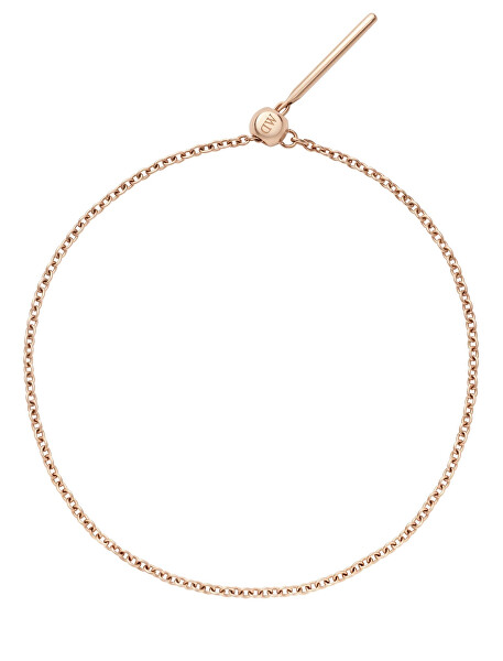 Dámský pozlacený náramek na přívěsky Rolo Charms DW00400392