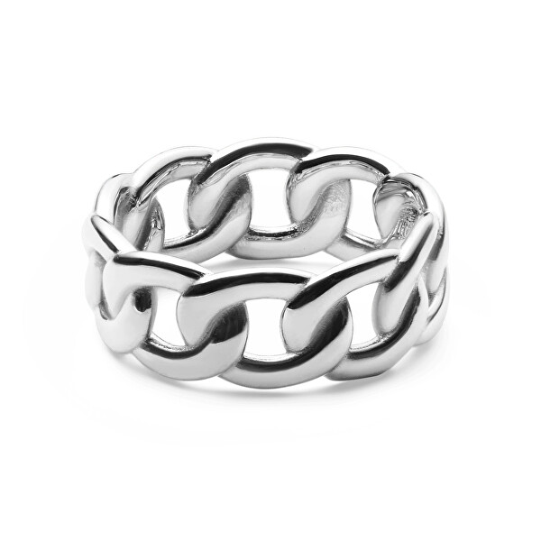 Elegantní ocelový prsten Chunky Chain DW0040084