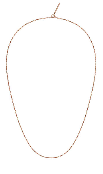 Jemný pozlacený řetízek Rolo Charms DW00400396