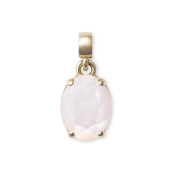 Půvabný pozlacený přívěsek s perletí Mother of Pearl DW00401461
