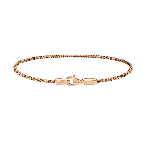 Bracciale in acciaio placcato in oro rosa Melrose Perfect Pair DW0040067