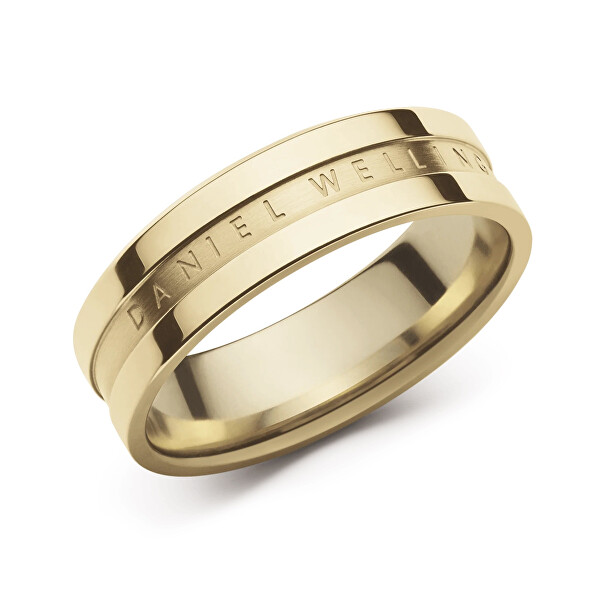 Módní pozlacený prsten Elan DW0040005