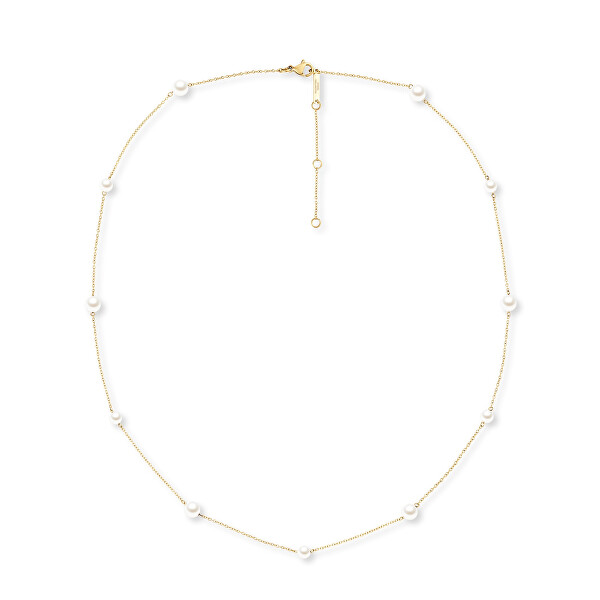 Perlový náhrdelník s perlami Swarovski Pearl Step DW00402113
