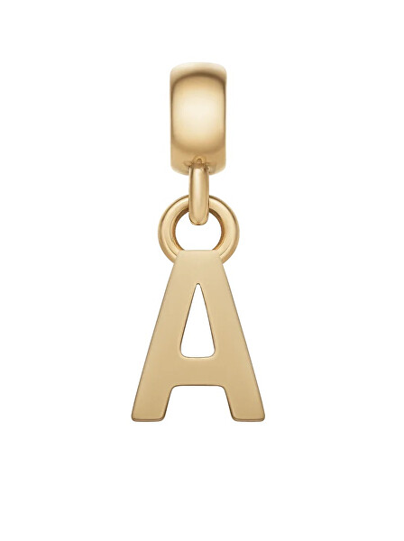 Pozlacený přívěsek písmeno "A" Charms DW00400484