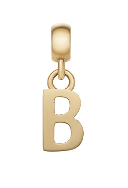 Pozlacený přívěsek písmeno "B" Charms DW00400485
