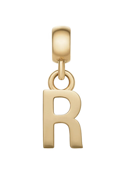 Pozlacený přívěsek písmeno "R" Charms DW00400501